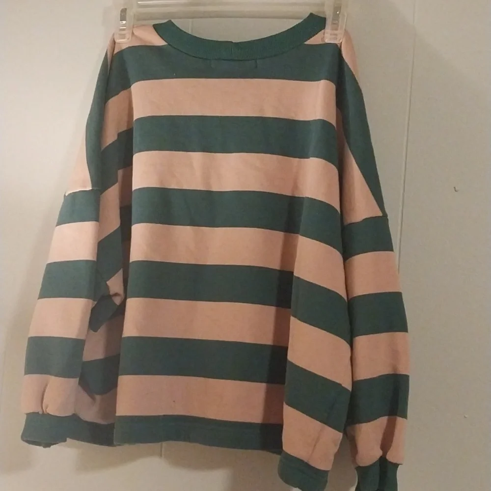 Rebecca Minkoff Rosie Bold Stripe Sweatshirt - Picture 8 of 8